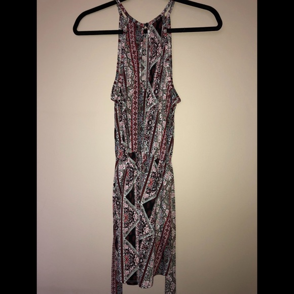 No Comment Patterned Romper - Picture 2 of 5